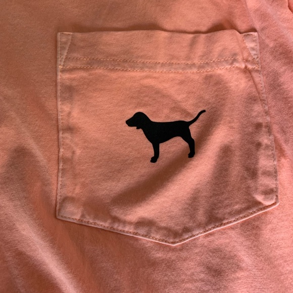 VS Pink Neon Orange Spring Summer Pull on Hoodie Women’s Clothing Top Shirt - Picture 5 of 8